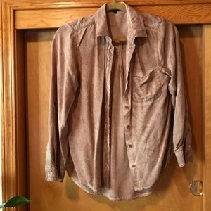 Tan Women’s Long Sleeve Blouse